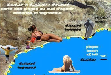 beaches of taghazout , beaches of morocco