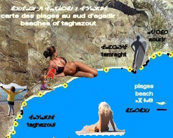 the most beautiful beaches of morocco is located north of agadir